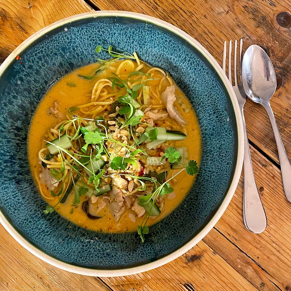 Prawn laksa