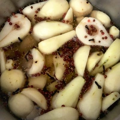 Pickled Spice Pears