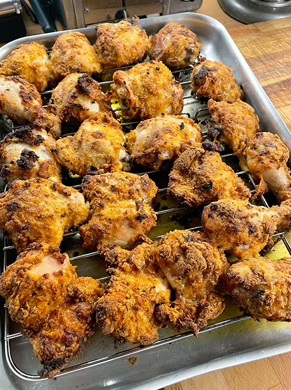 Buttermilk fried chicken