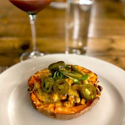 Loaded Sweet Potatoes