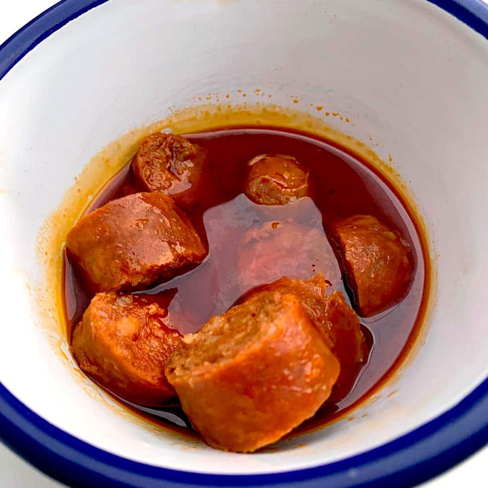 Chorizo in cider