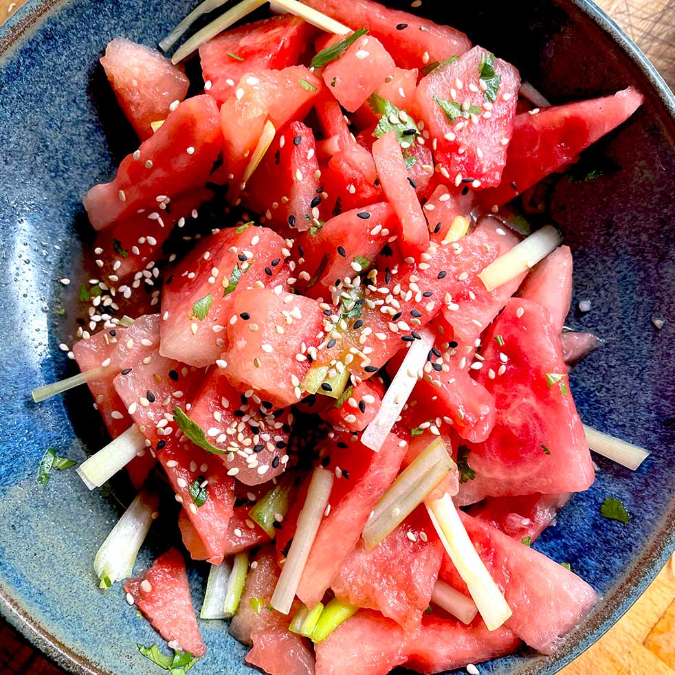 Watermelon salad