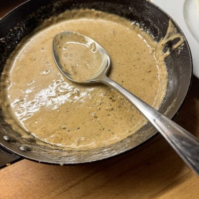 Peppercorn sauce
