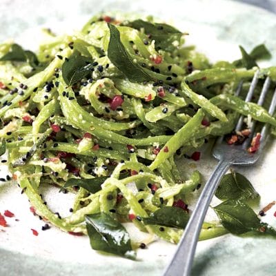 Indian inspired runner beans