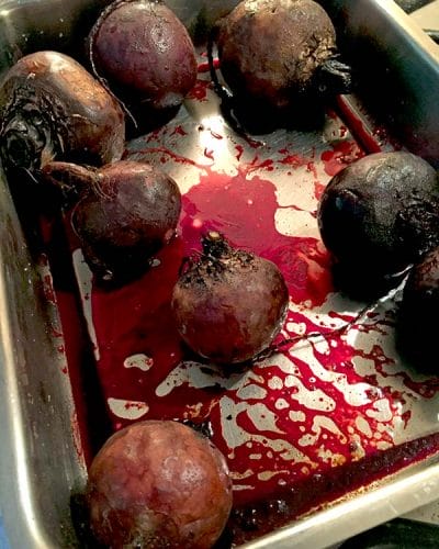 Roasted beetroot
