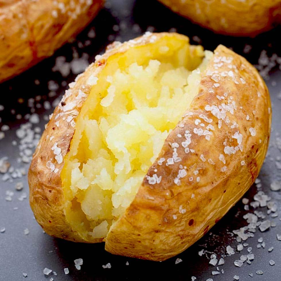 Baked mash potato