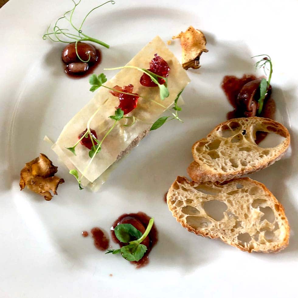 Chicken liver mousse