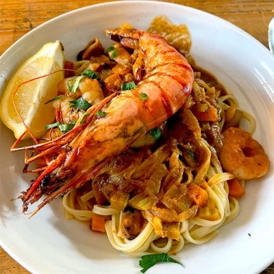 Seafood spaghetti