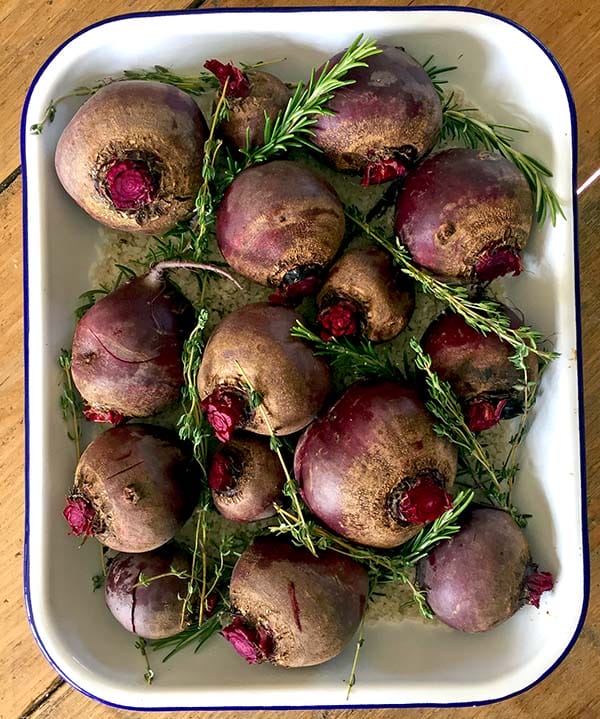 Smoked Beetroot preparation