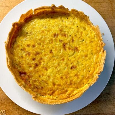 Onion quiche