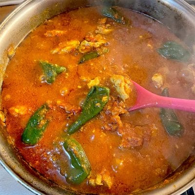 Chicken & Green Pepper Curry