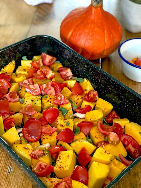 Butternut squash lasagna filling