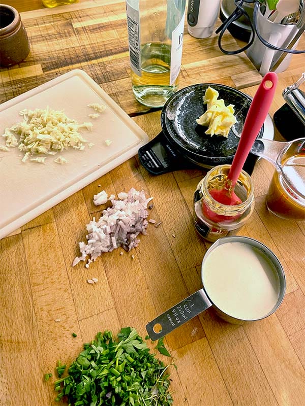 Ingredients for recipe