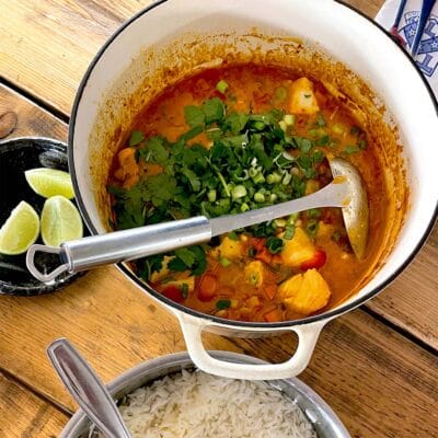 South American fish stew