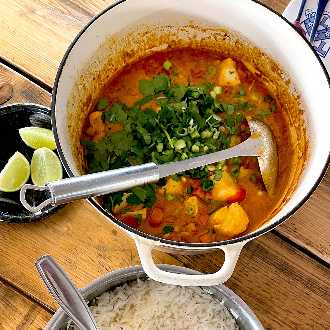 South American fish stew