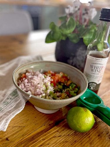 Tomato salsa ingredients