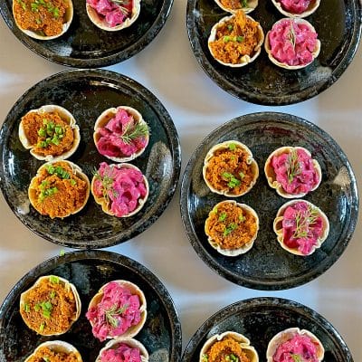 Tortilla Canapé Cups