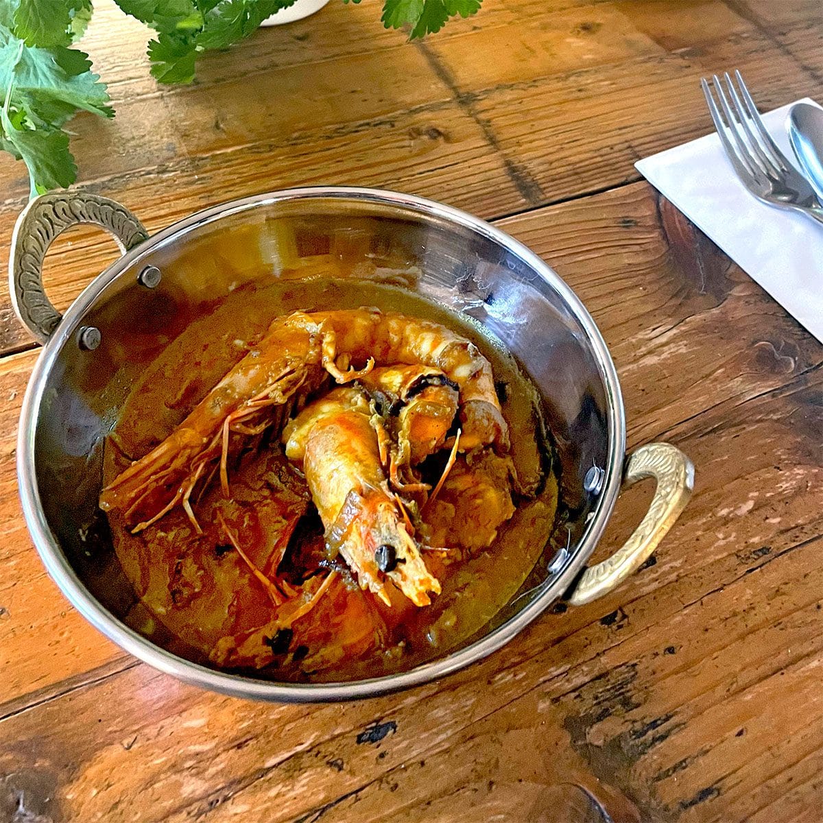 Coconut Prawn Curry