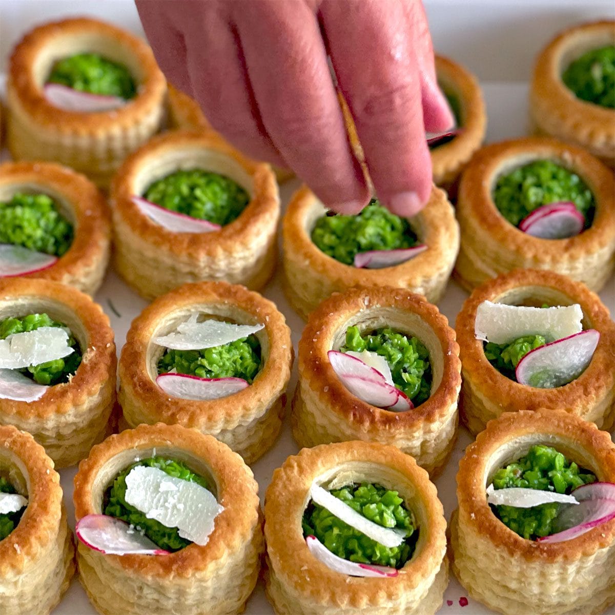 Confit Pea & Mint Relish