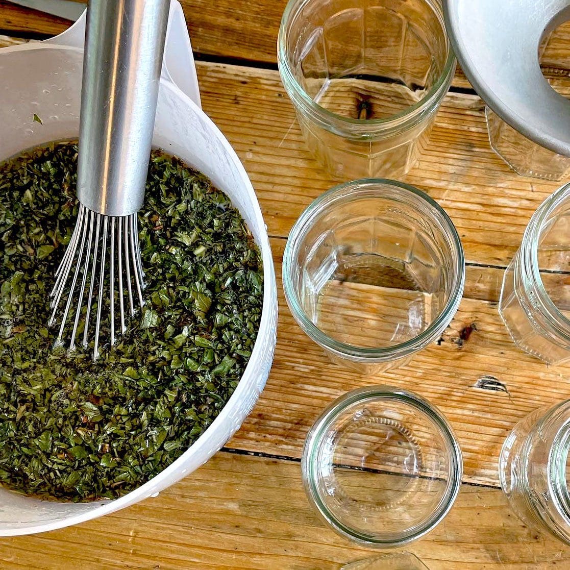 Raspberry Mint Jelly