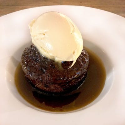 Sticky toffee pudding