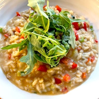 Sweet pepper risotto