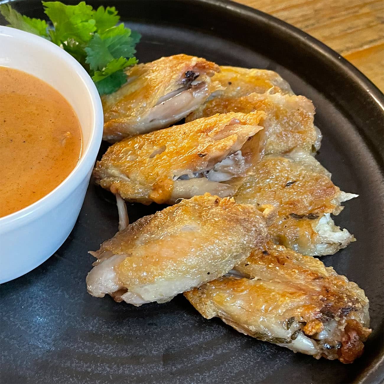 Confit Boneless Chicken Wings