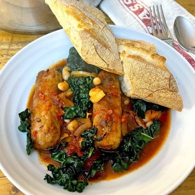 Sausage and bean stew