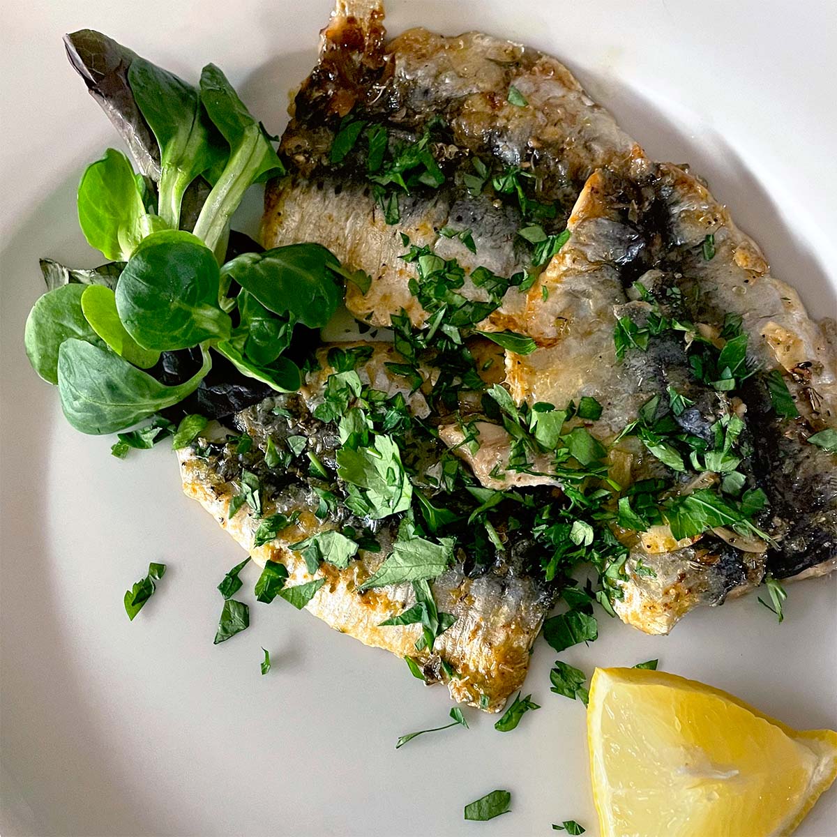 Greek style sardines