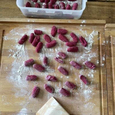Massimo’s Beetroot Gnocchi