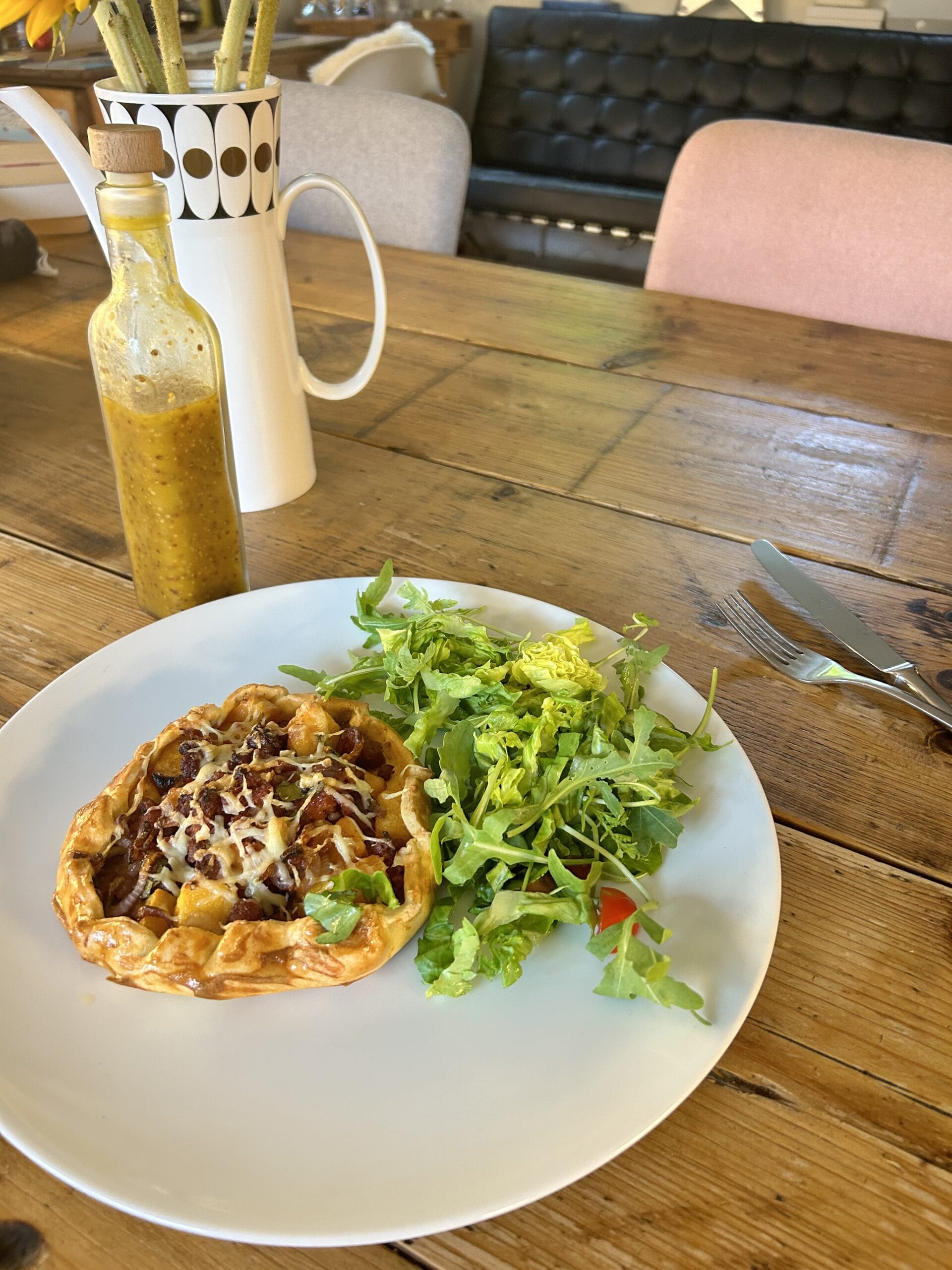 Butternut Squash & Chorizo Galette