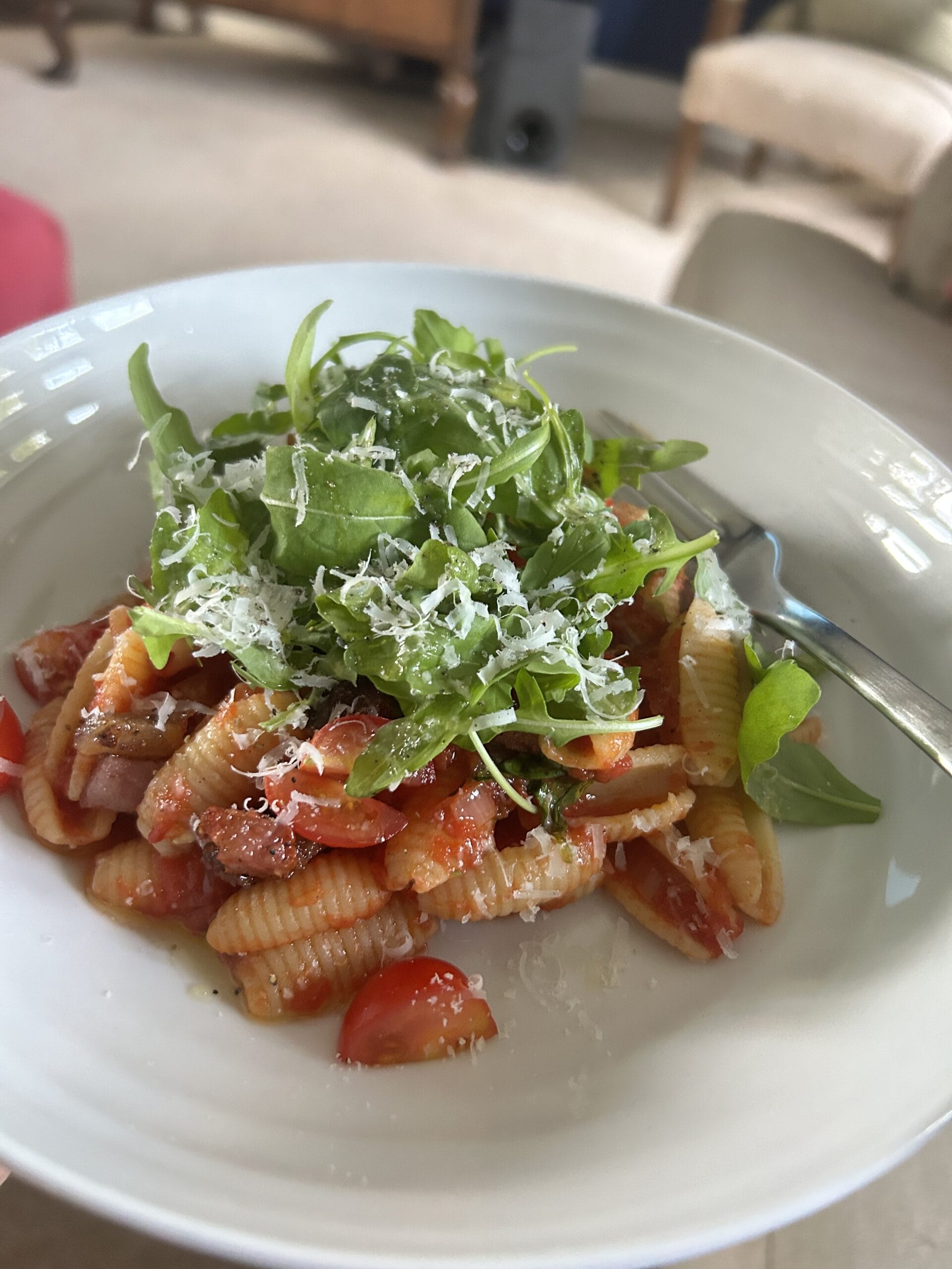 BRT (Bacon, Rocket & Tomato) Pasta