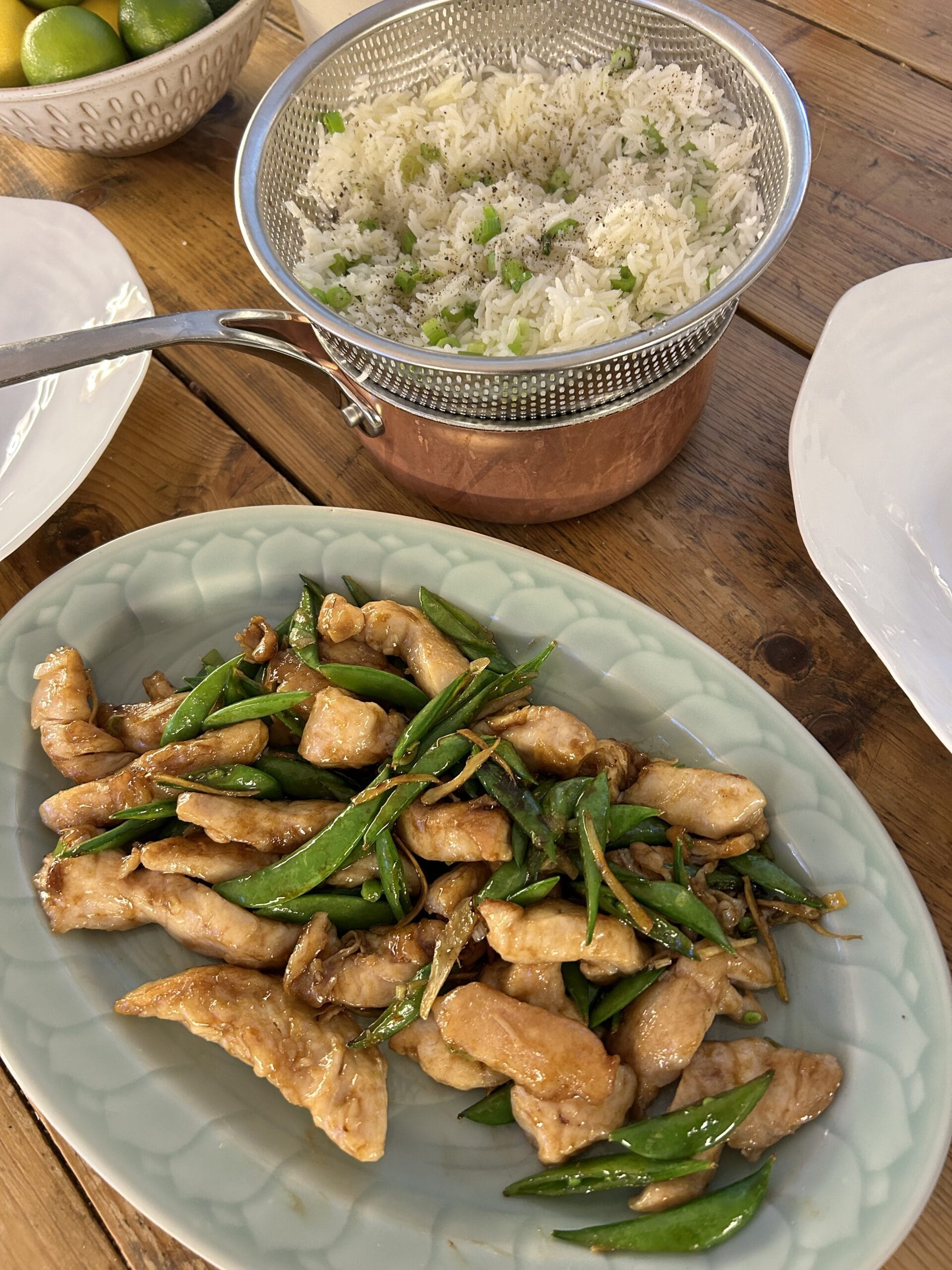 Chicken & Sugar Snap Stir Fry